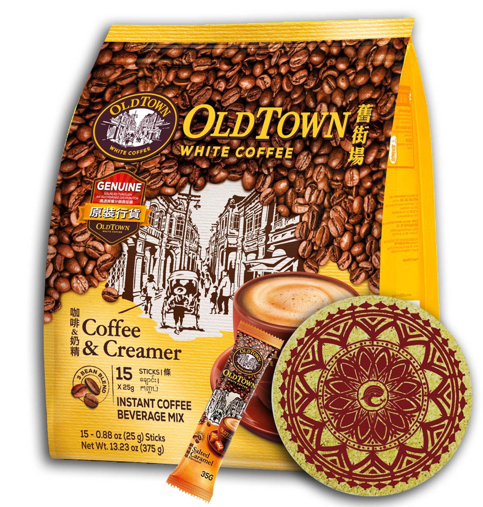 (Coffee & Creamer) OLDTOWN White Coffee Asian Instant Coffee 3/5/6/10/20 Packs - Image 7