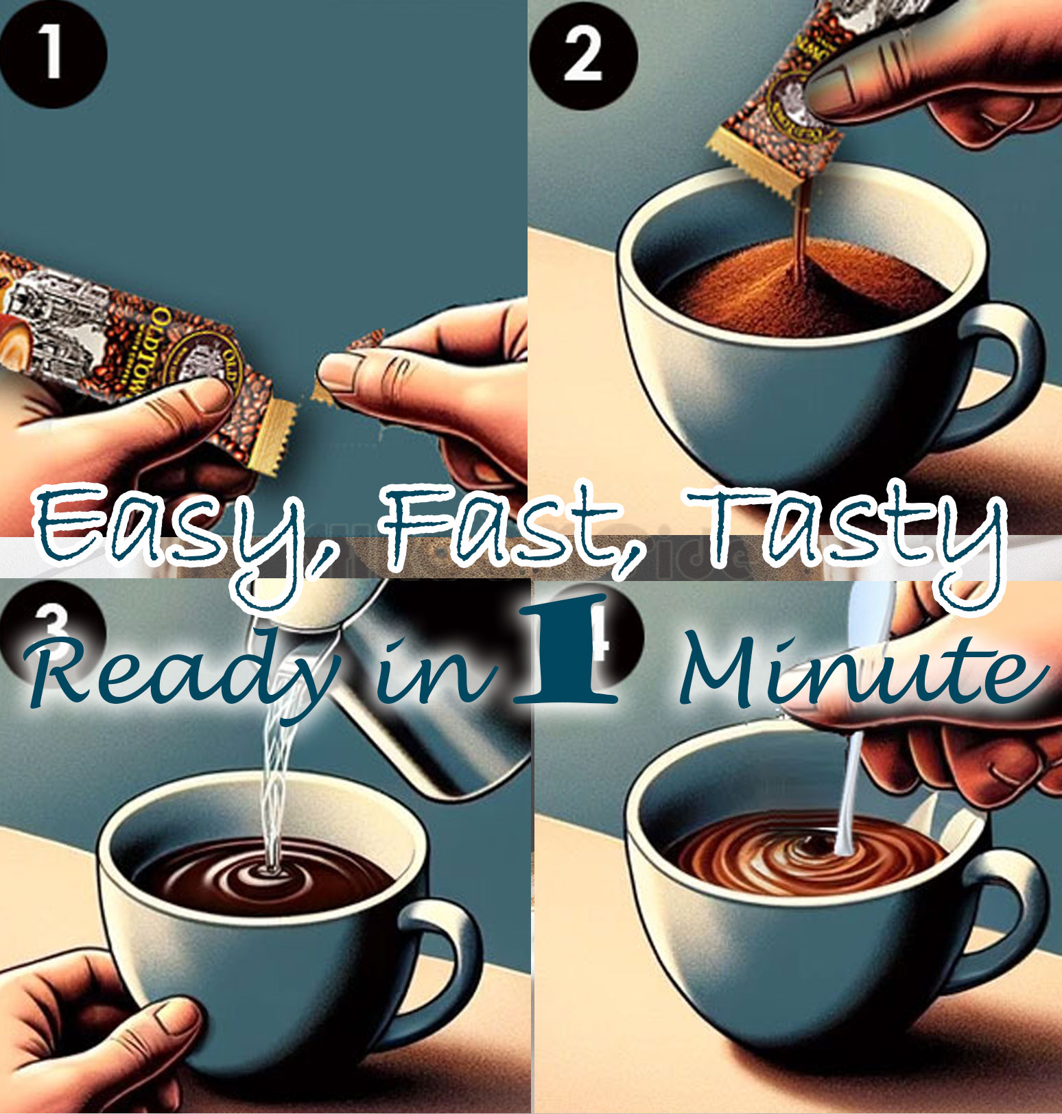 (Less Sugar) OLDTOWN White Coffee Asian Instant Coffee 3/5/6/10/20 Packs - Image 13