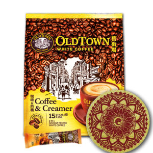 (Coffee & Creamer) OLDTOWN White Coffee Asian Instant Coffee 25g x 15 Instant Packets