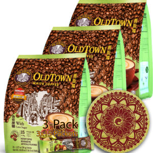 (Cane Sugar) OLDTOWN White Coffee Asian Instant Coffee 3/5/6/10/20 Packs