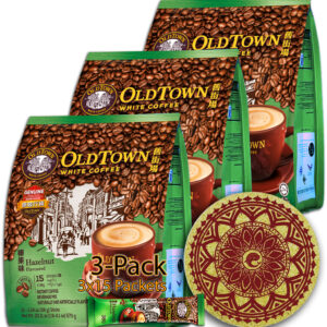 (Hazelnut) OLDTOWN White Coffee Asian Instant Coffee 3/5/6/10/20 Packs