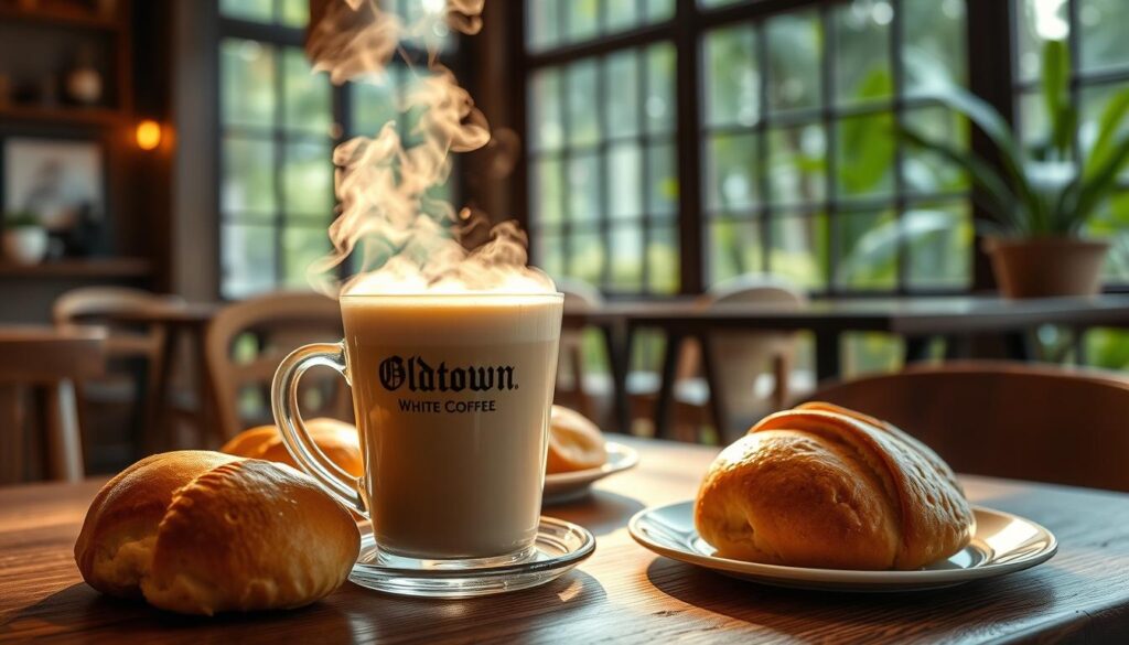 How to drink Old Town white coffee?