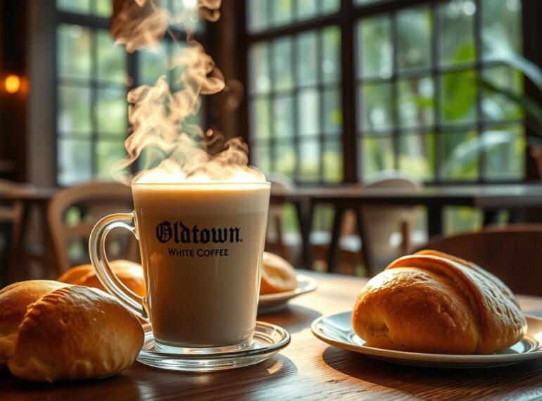 How to drink Old Town white coffee?